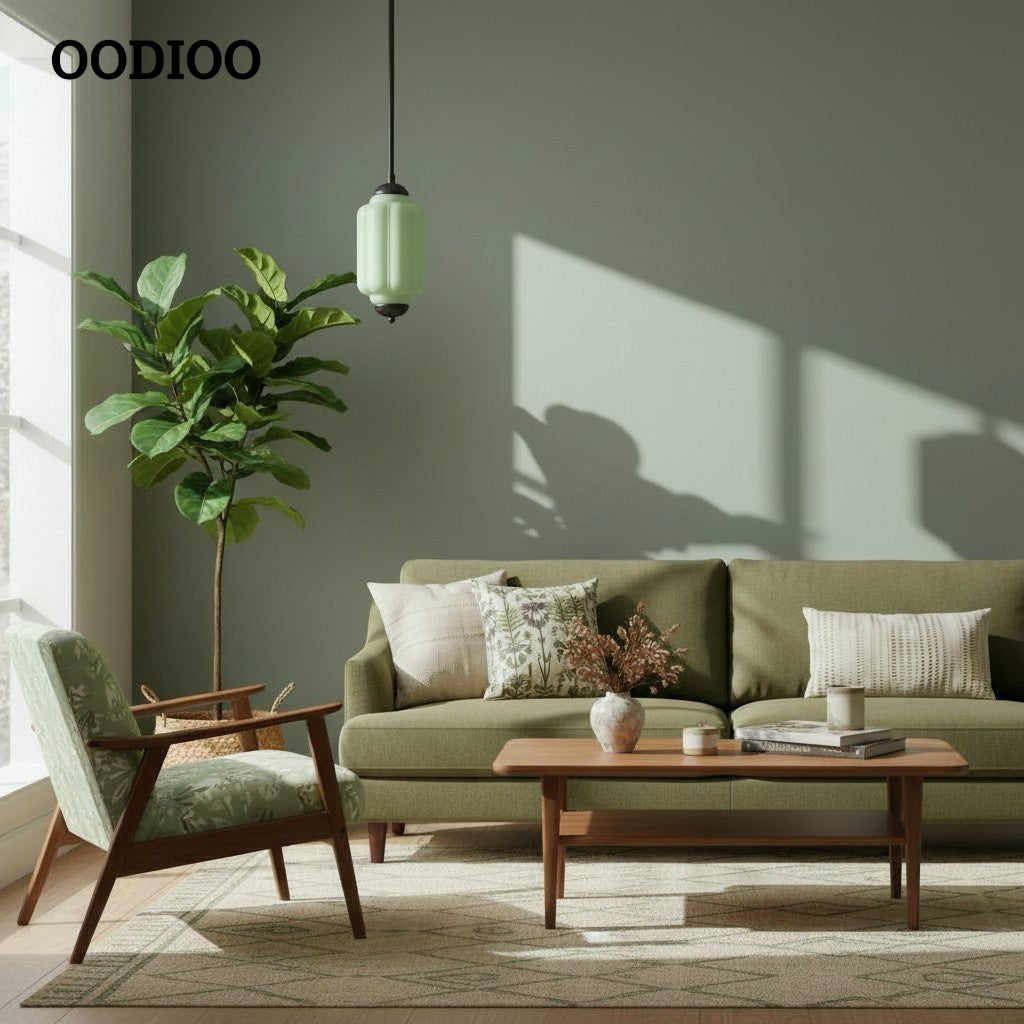 Eloise Simple Glass Irregular Lantern Pendant Lamp