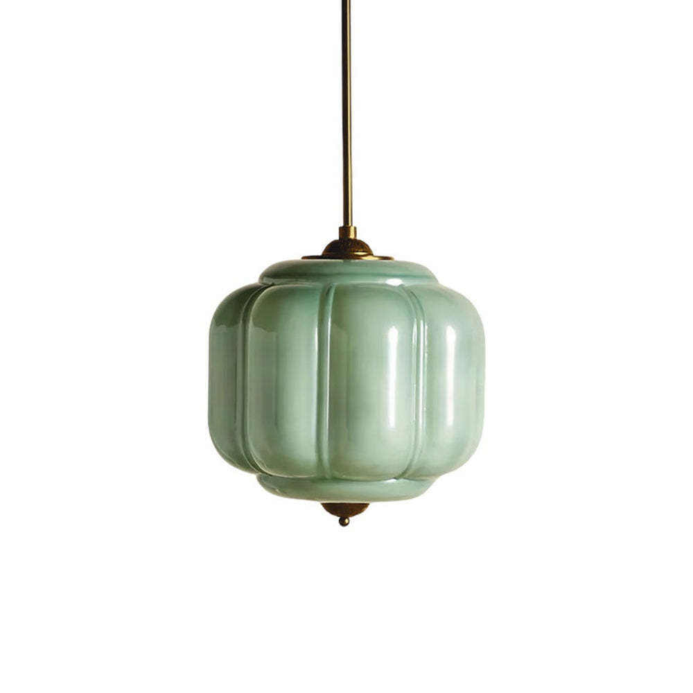 American Vintage Eloise Pendant Lamp With Glass Shade