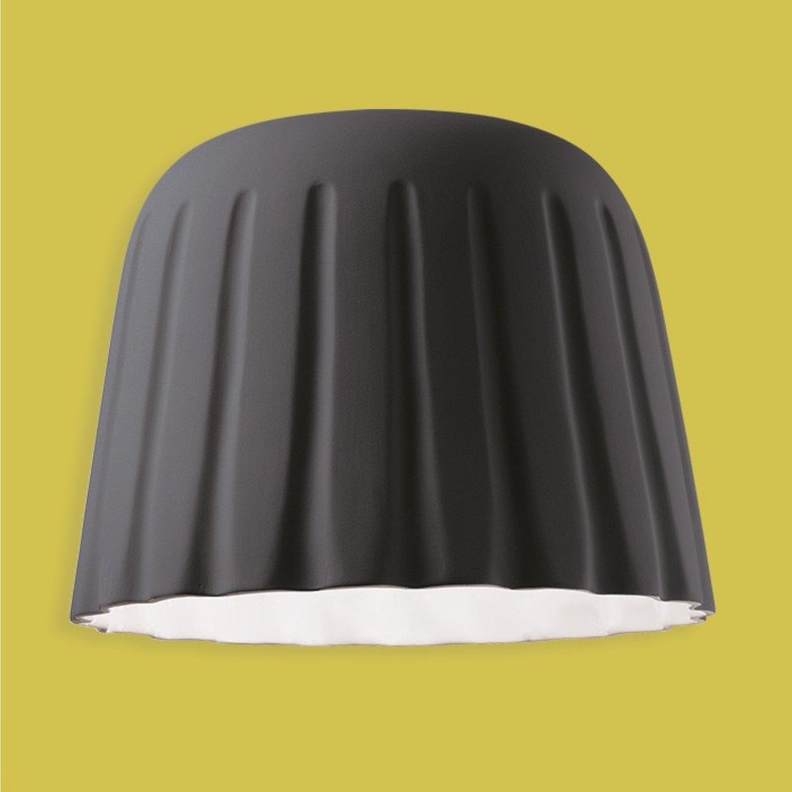 Elegant Ceramic Pudding Shape Ceiling Light Fixture