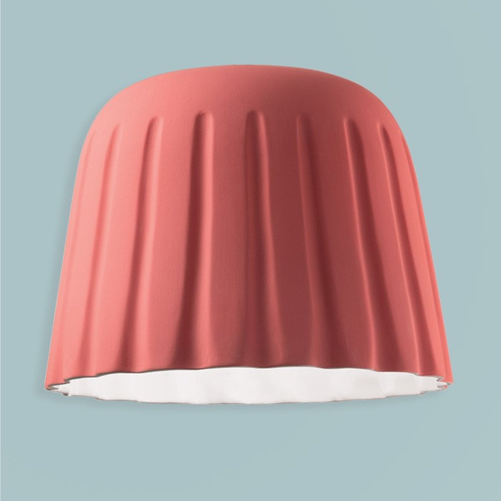 Elegant Ceramic Pudding Shape Ceiling Light Fixture