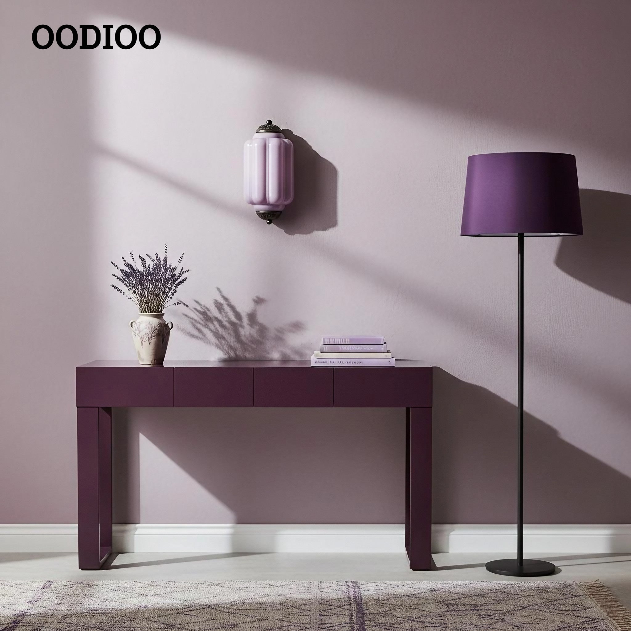 Vintage Eloise Glass Wall Sconce – Antique Brass Flush Bedside Light