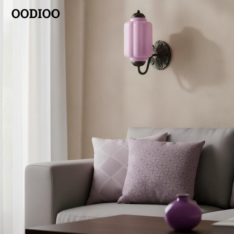 Vintage Milk Glass Sconce - Bedside Cream Eloise Wall Sconce