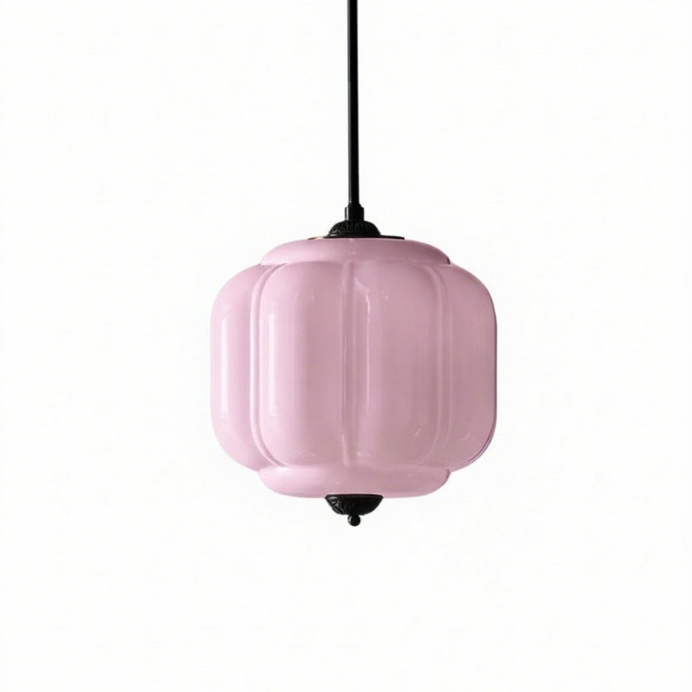 American Vintage Eloise Pendant Lamp With Glass Shade