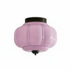 Eloise Retro Milk Glass Semi Flush Mount Ceiling Light