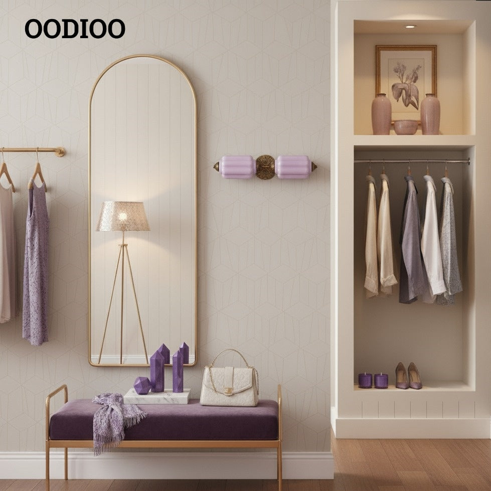 Eloise Pumkin Glass Vanity Sconce