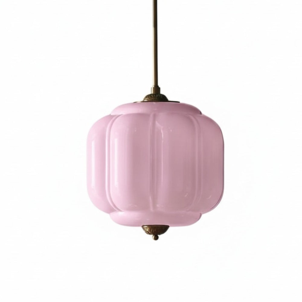 American Vintage Eloise Pendant Lamp With Glass Shade