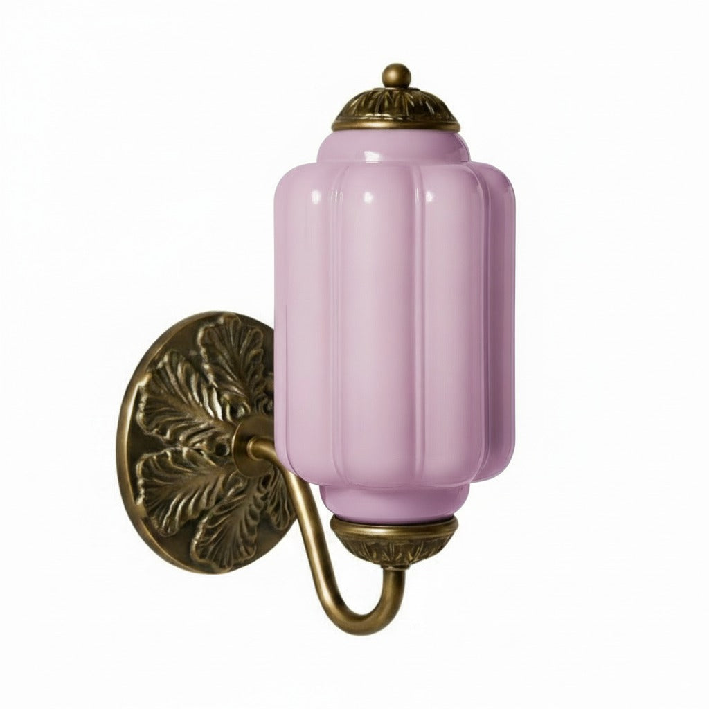 Vintage Milk Glass Sconce - Bedside Cream Eloise Wall Sconce