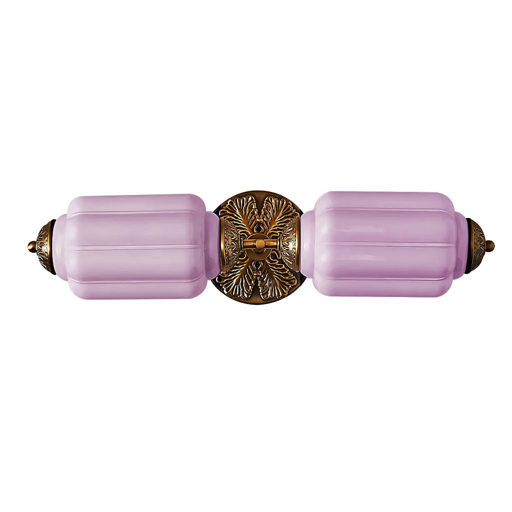 Eloise Pumkin Glass Vanity Sconce
