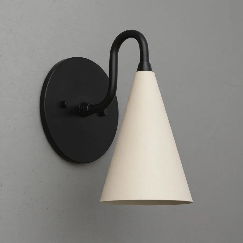 Retro Wall Sconce – Raw Brass, Antique Brass & Black Finish