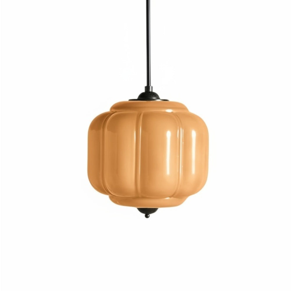 American Vintage Eloise Pendant Lamp With Glass Shade