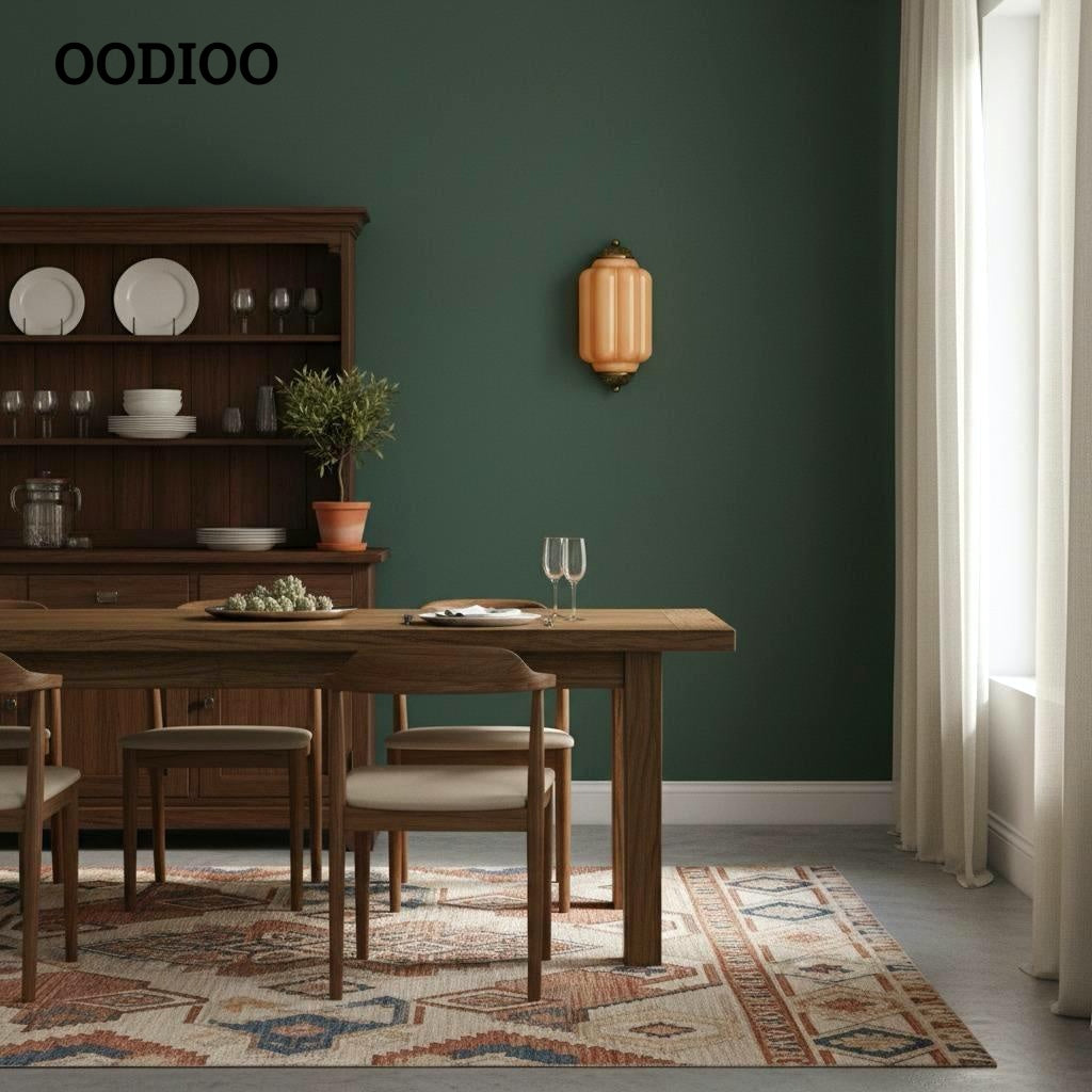 Vintage Eloise Glass Wall Sconce – Antique Brass Flush Bedside Light