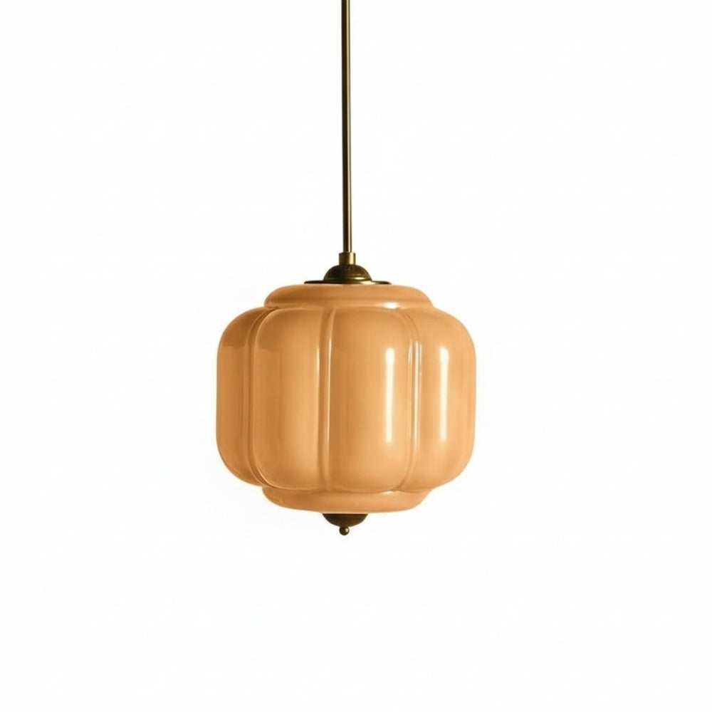 American Vintage Eloise Pendant Lamp With Glass Shade