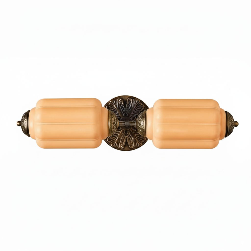 Eloise Pumkin Glass Vanity Sconce