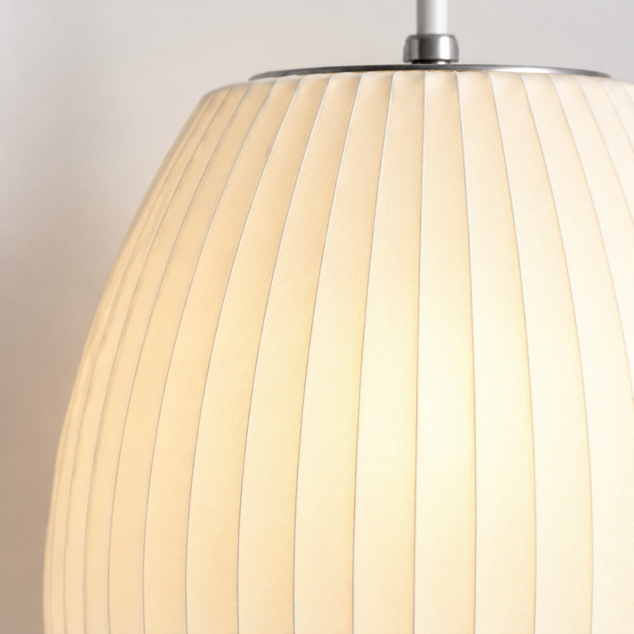Oriya ribbed shade close-up