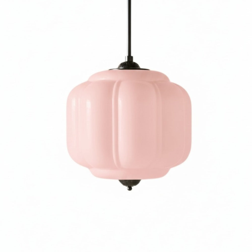 American Vintage Eloise Pendant Lamp With Glass Shade