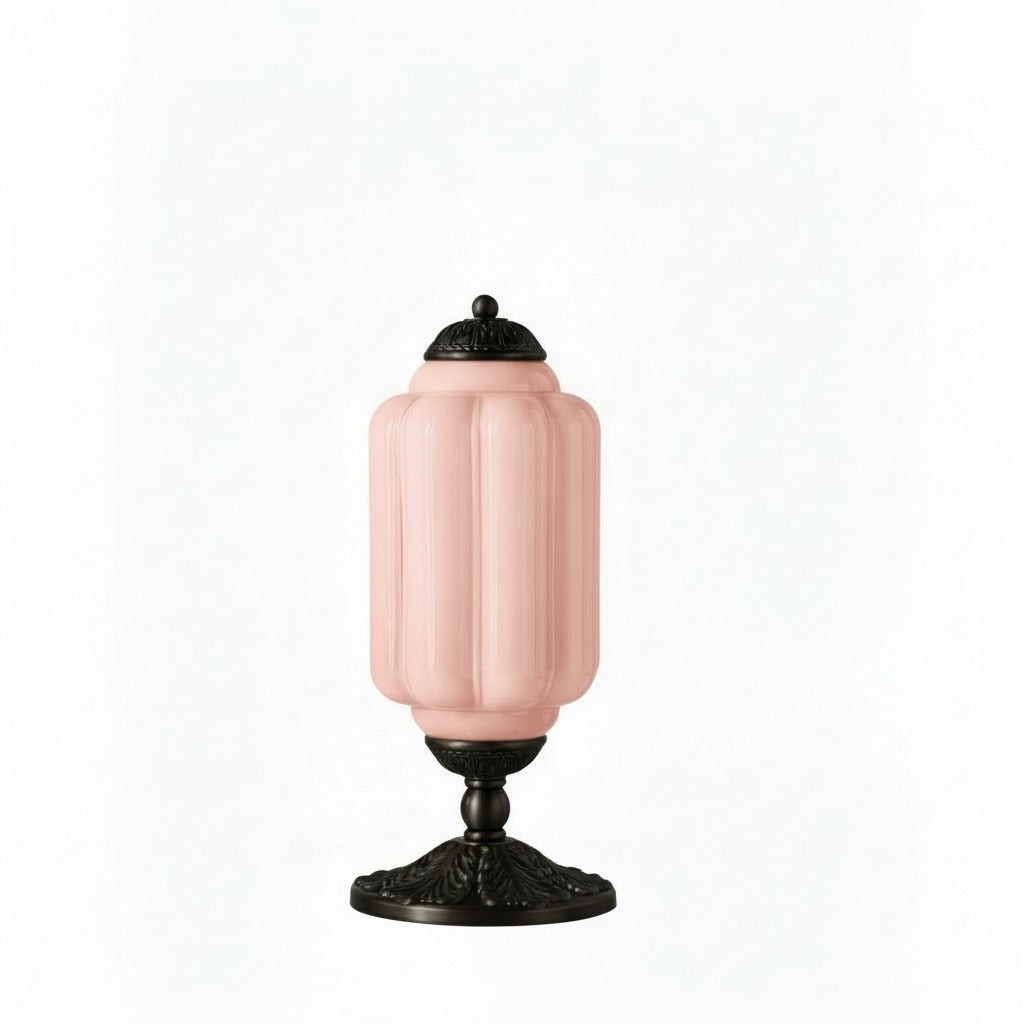 Eloise Vintage Glass Led Pumpkin Table Lamp