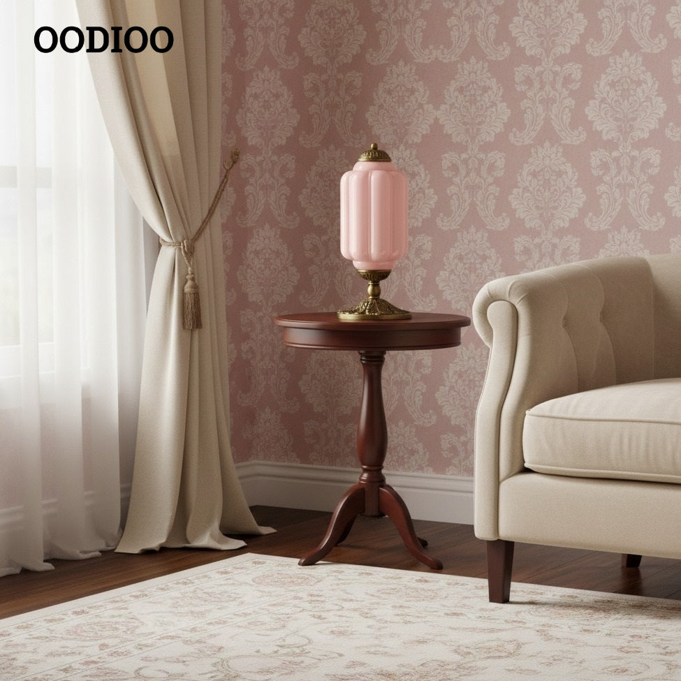 Eloise Vintage Glass Pumpkin Table Lamp