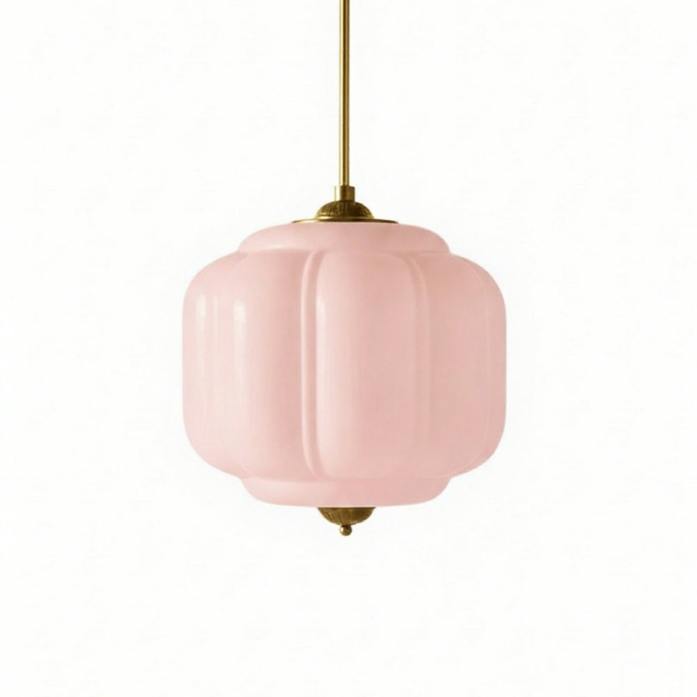 American Vintage Eloise Pendant Lamp With Glass Shade