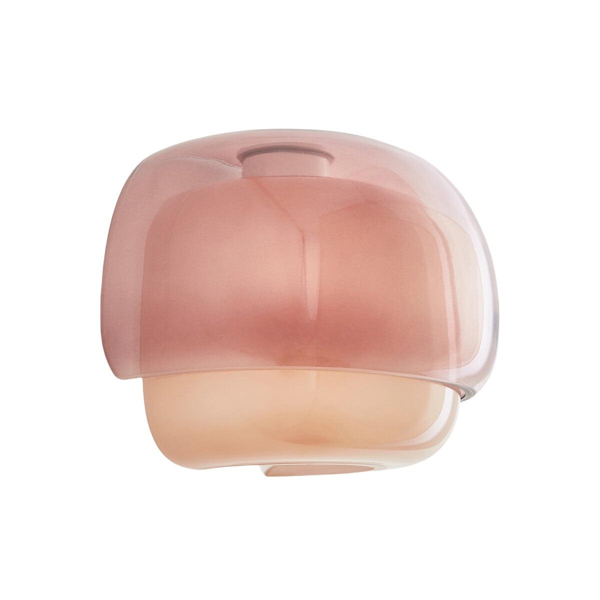 Mushroom Macaron Wall Lamp – Colored Glass Sconce for Bedroom