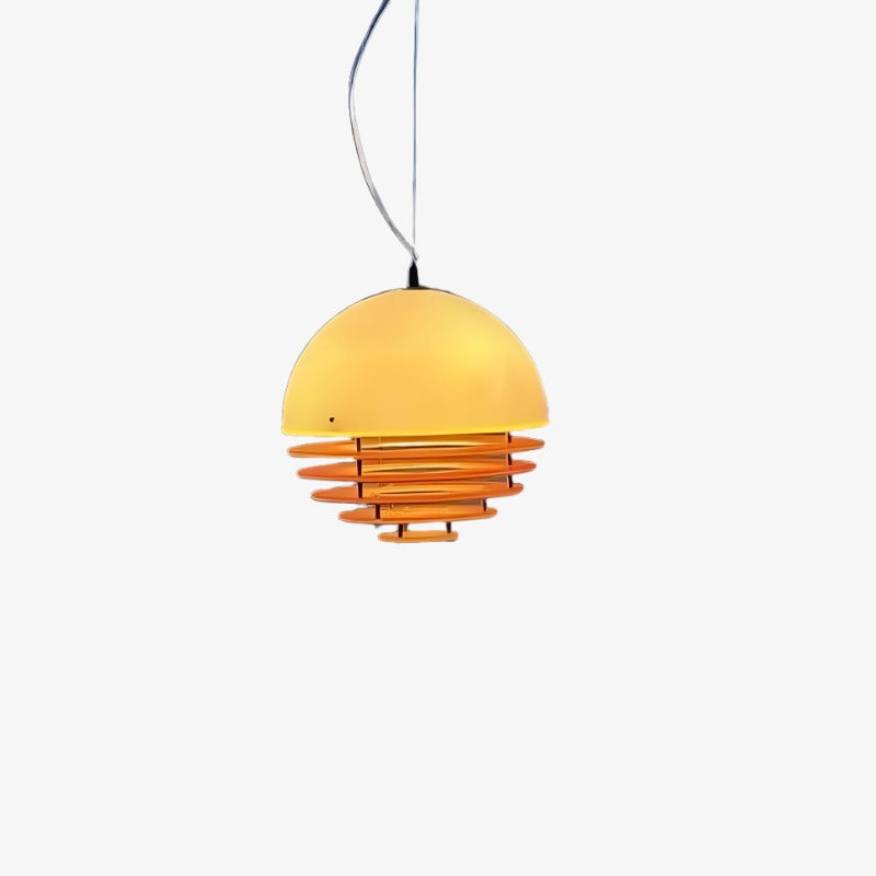 Modern Sunset Pendant – Orange & Blue Mood Light For Any Room