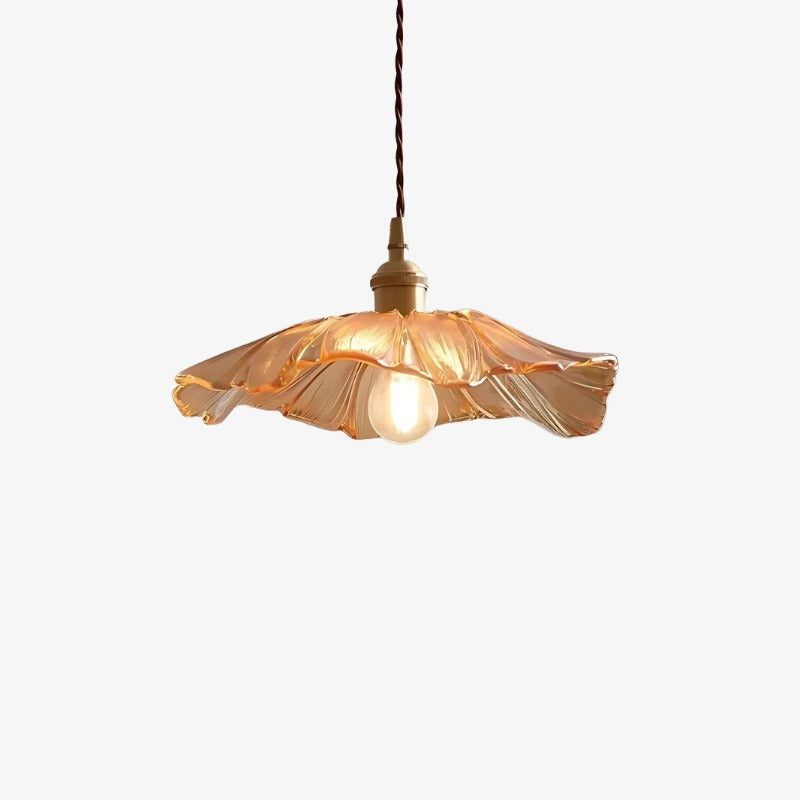 Nordic Flower Glass Pendant Light for Living Room