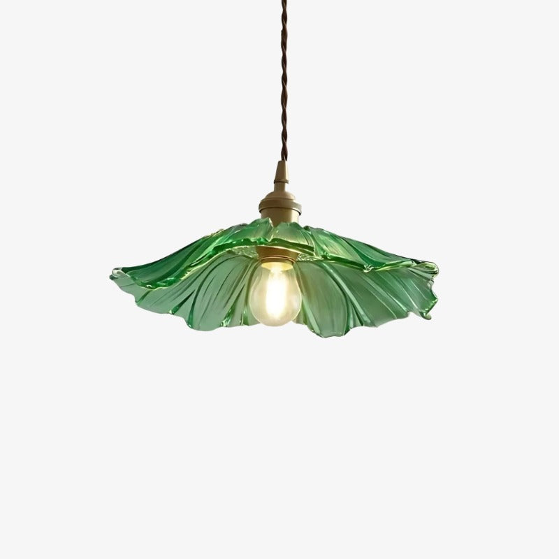 Nordic Flower Glass Pendant Light for Living Room