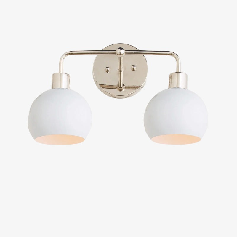 Peach Shades Double Sconce - Bubble Pop Vanity Bathroom Wall Light