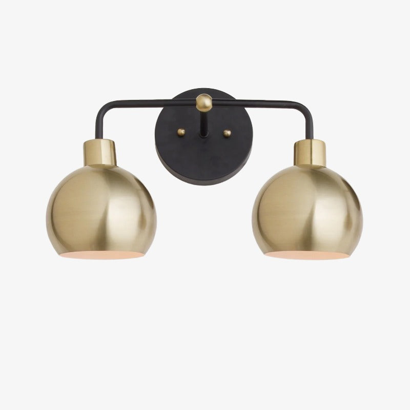 Peach Shades Double Sconce - Bubble Pop Vanity Bathroom Wall Light