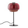 Nordic Mushroom Glass Table Lamp – Stained Glass Bedside Light