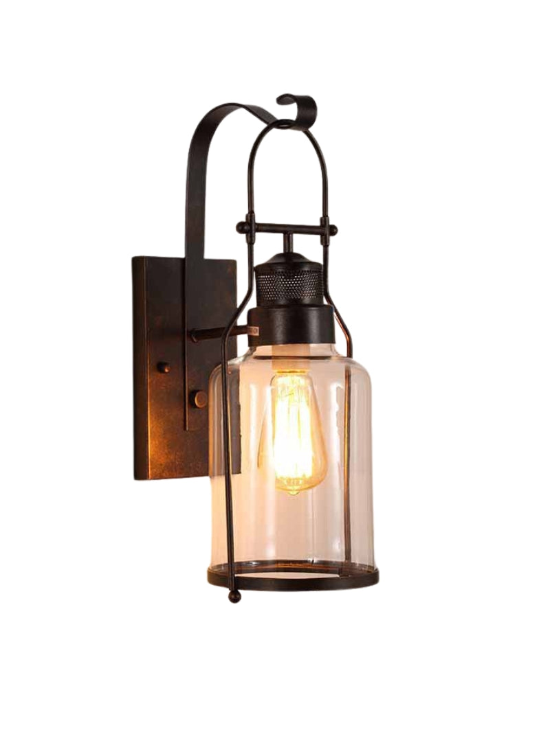 American Vintage Outdoor Waterproof Wall Sconce