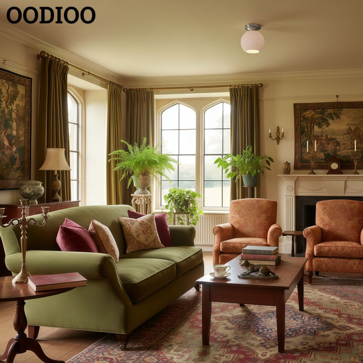 Selvion Minimalist Globe Pendant – Stylish Ambient Light for Modern Interiors