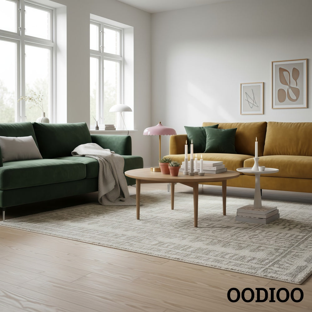 Rayla Vintage Brass Finish Table Lamp – Scalloped Glass Shade for Bedroom Accent