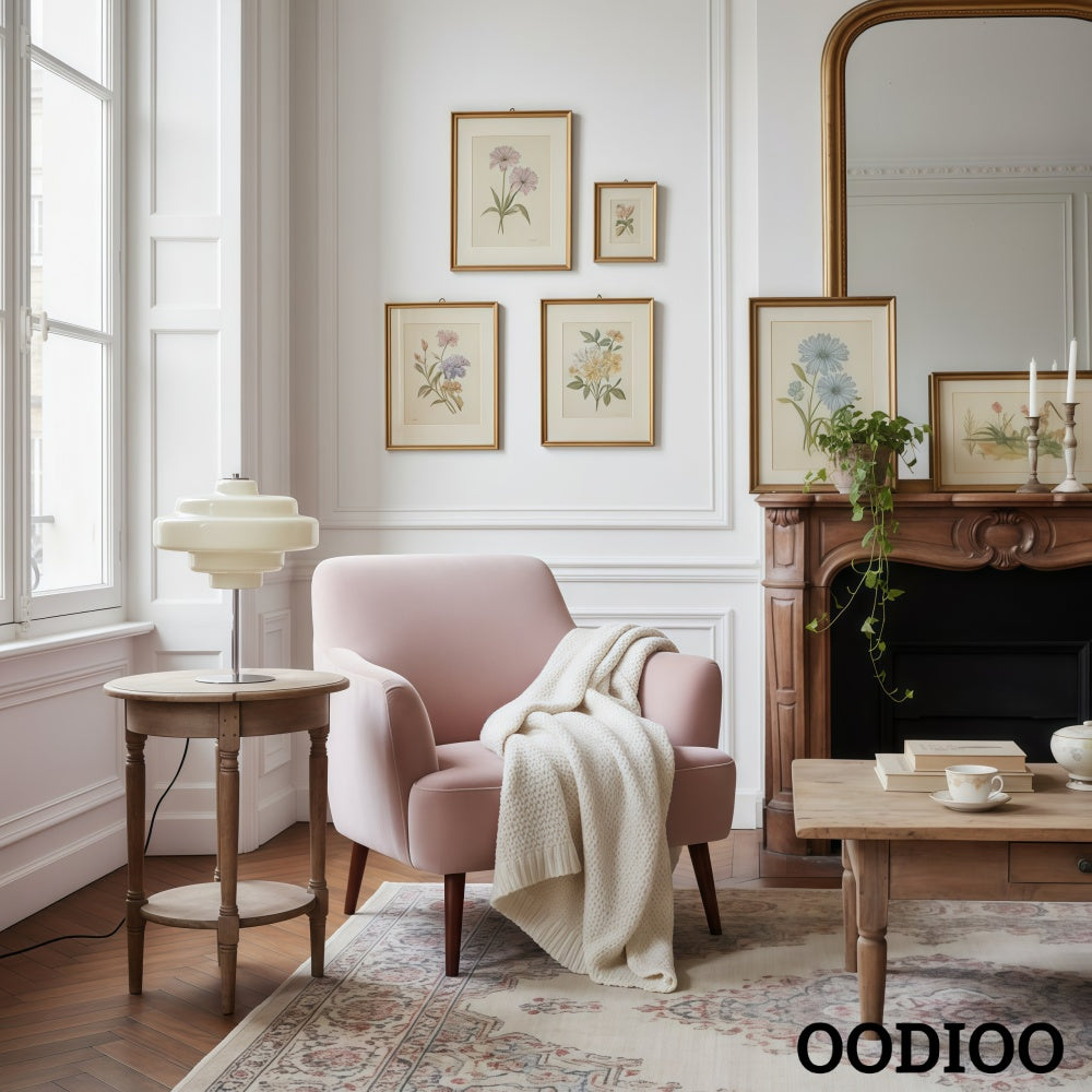 Koloro Tiered Glass Table Lamp – Retro & Contemporary Design for Living Room