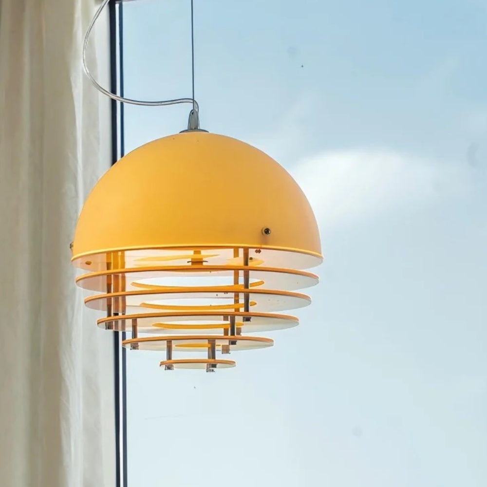 Modern Sunset Pendant – Orange & Blue Mood Light For Any Room