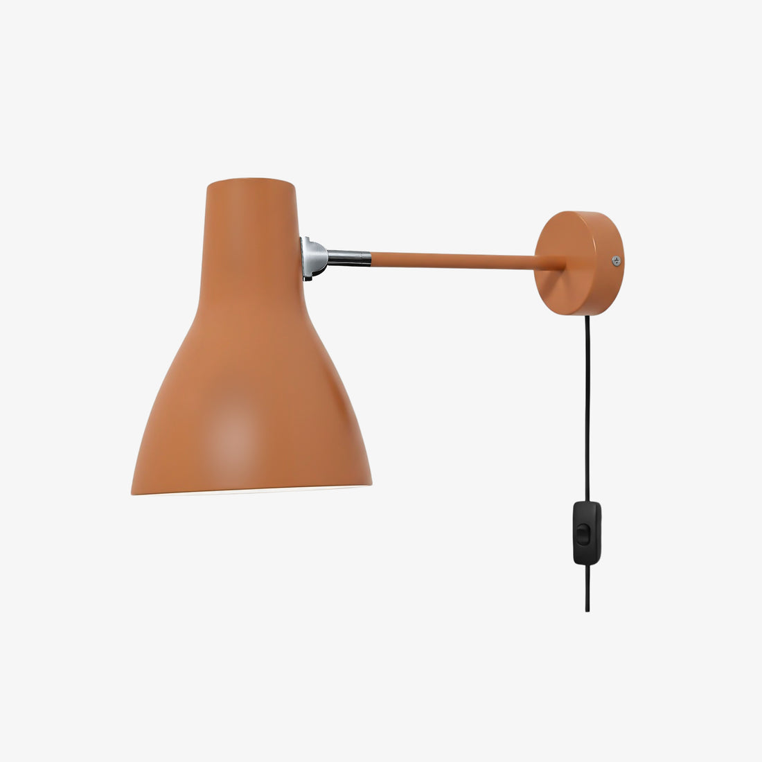 Type 75 Contemporary Adjustable Wall Light with Metal Shade for Home Use