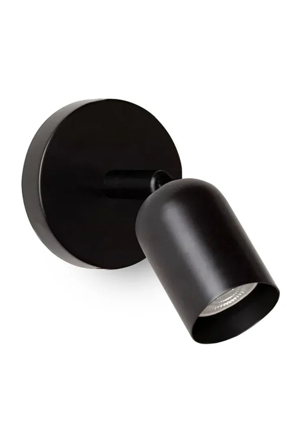 Cream Barrel Gimbal Head Wall Sconce