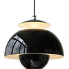 Nordic Metal Macaroon Flower Bud Shade LED Top Openable Pendant Light