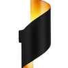 Modern Design Spiral Metal Wall Sconce