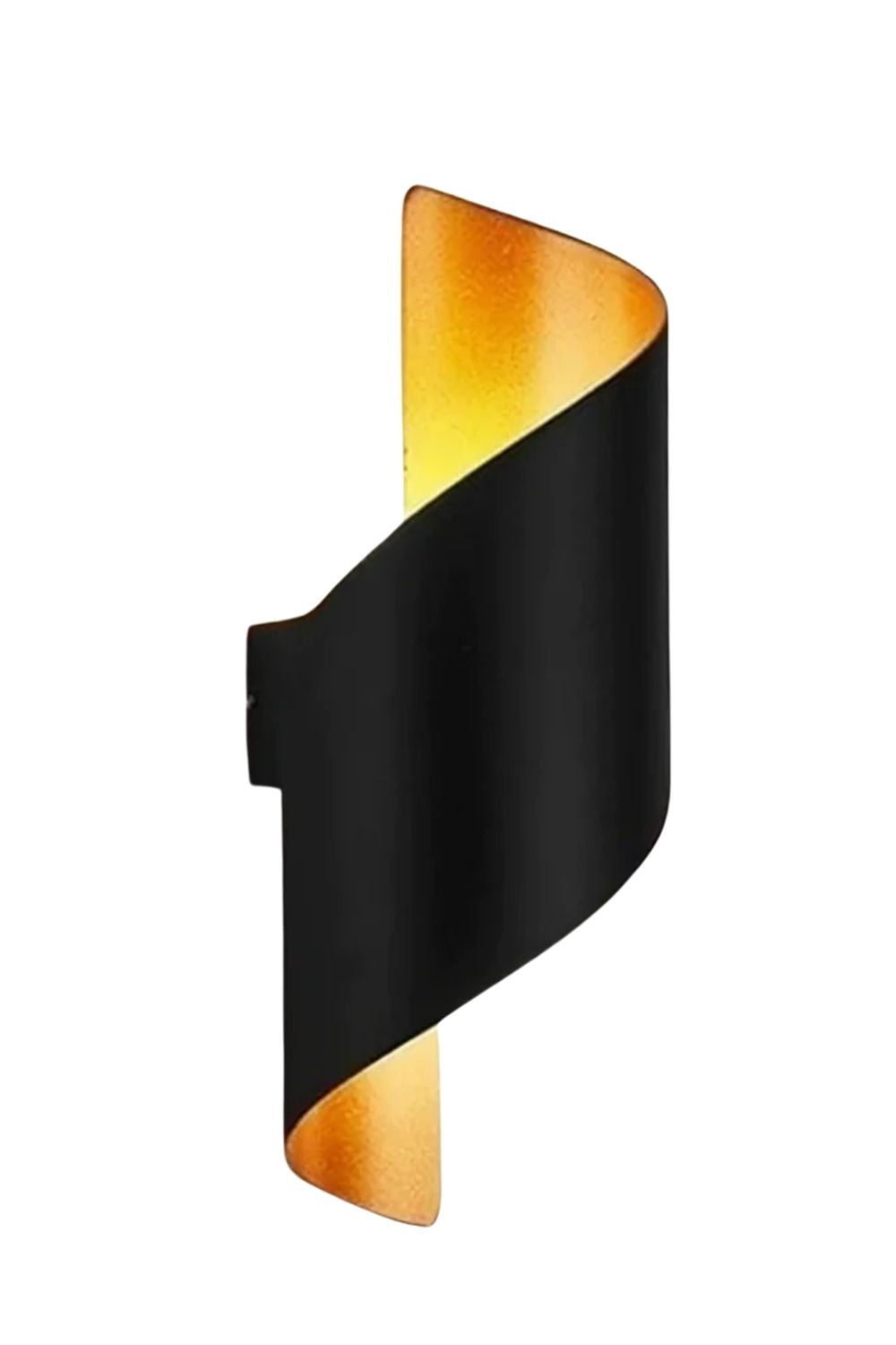 Modern Design Spiral Metal Wall Sconce