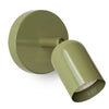 Cream Barrel Gimbal Head Wall Sconce