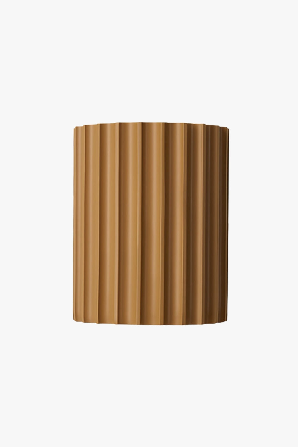 Modern Ribbed Resin Fluted Wall Lamp