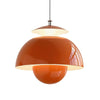 Nordic Metal Macaroon Flower Bud Shade LED Top Openable Pendant Light