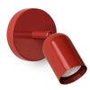 Cream Barrel Gimbal Head Wall Sconce