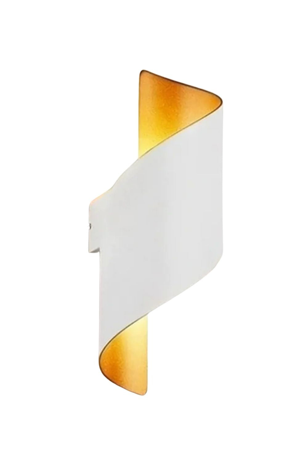 Modern Design Spiral Metal Wall Sconce