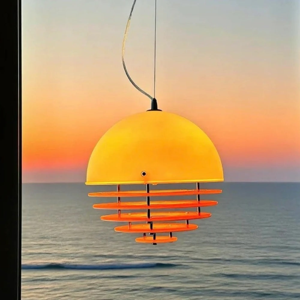 Modern Sunset Pendant – Orange & Blue Mood Light For Any Room