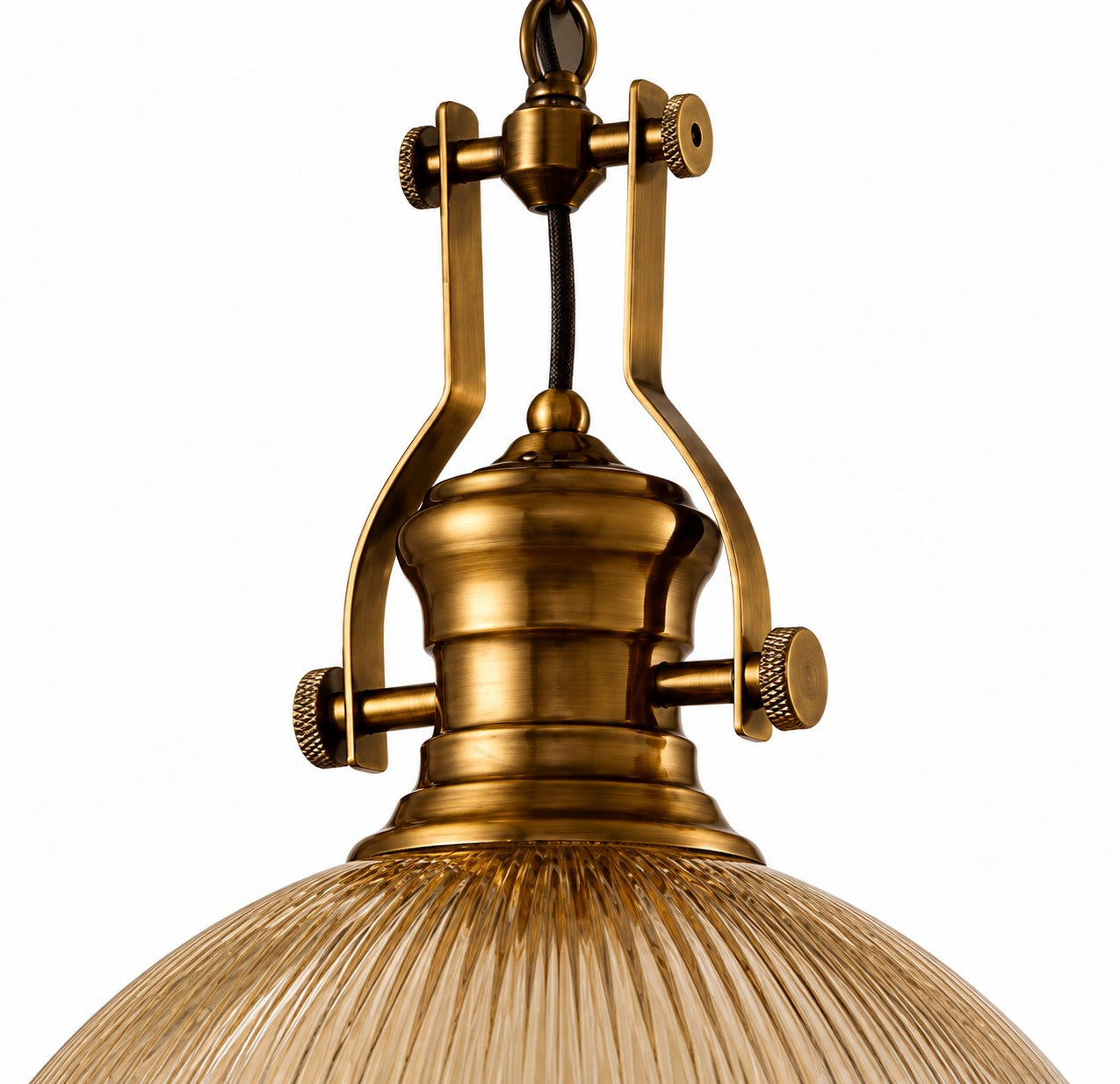 Vitrona gold industrial yoke and socket, close-up