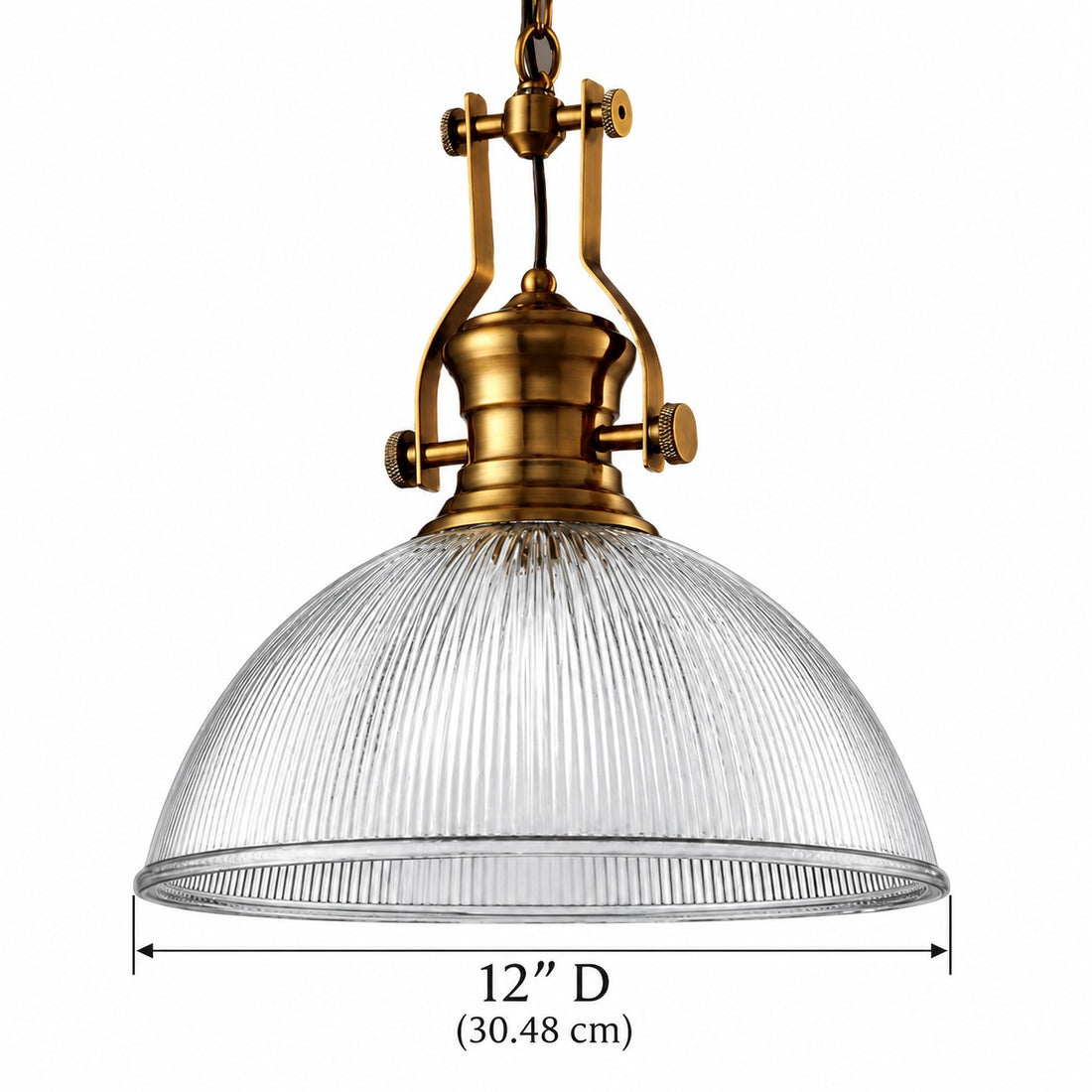 Vitrona striped glass bowl pendant dimensions, DIA 12.0 inches