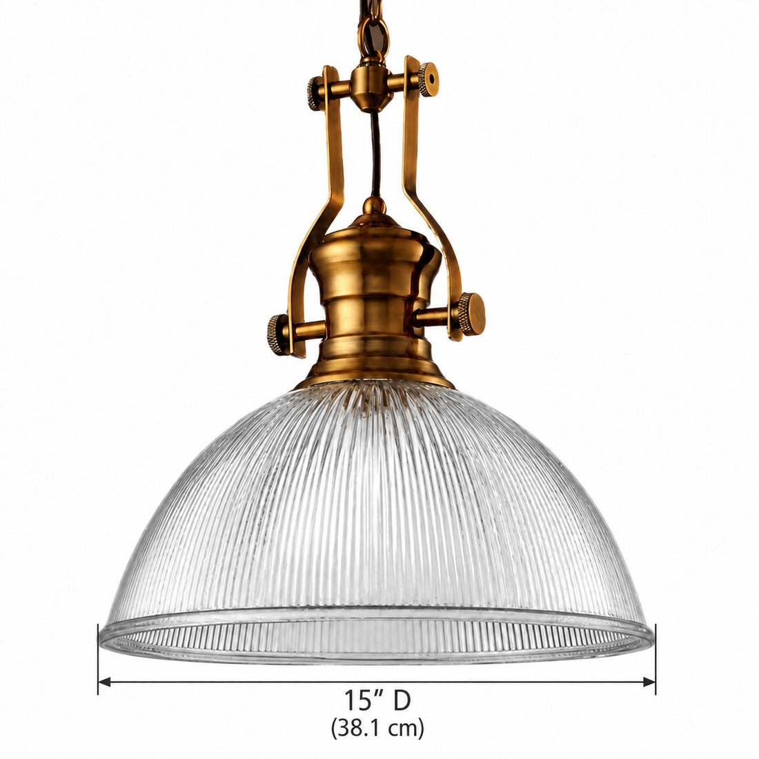 Vitrona striped glass bowl pendant dimensions, DIA 15.0 inches