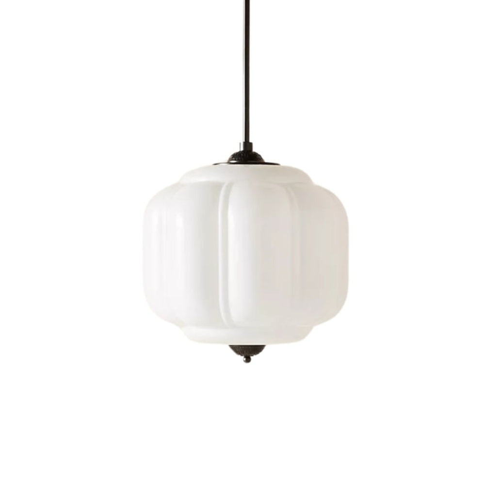 American Vintage Eloise Pendant Lamp With Glass Shade