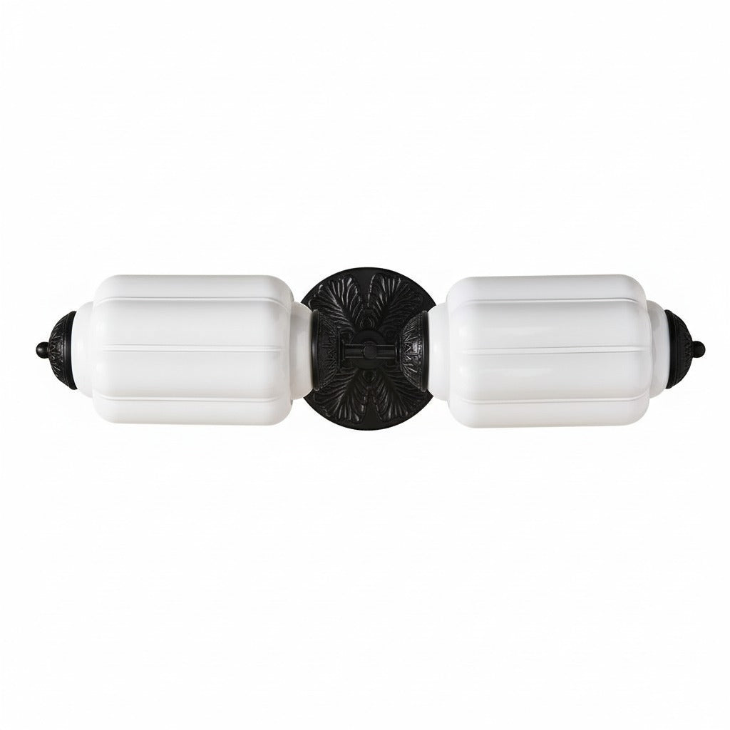 Eloise Pumkin Glass Vanity Sconce